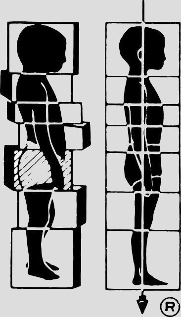 Rolfing® Structural Integration Little Boy Logo - Shaded